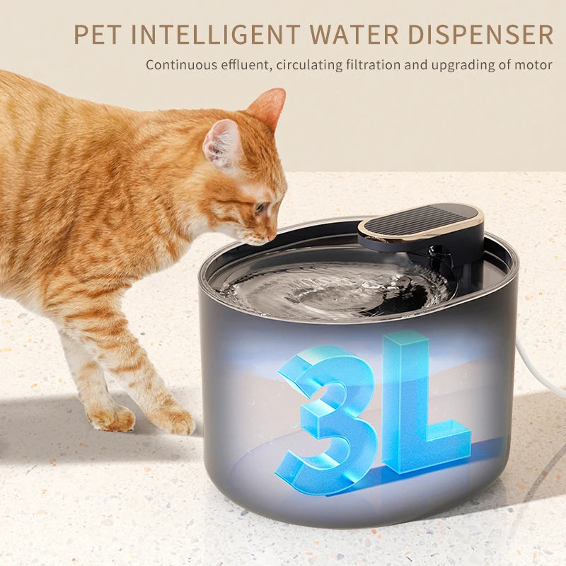 silent waterer for cats