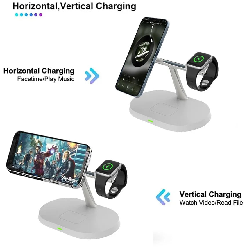 3 in 1 magnetic wireless charger