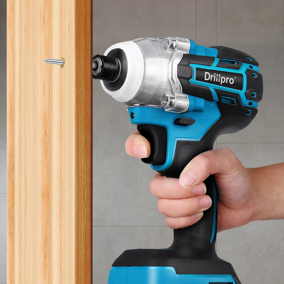 Drillpro Cordless Electric Screwdriver