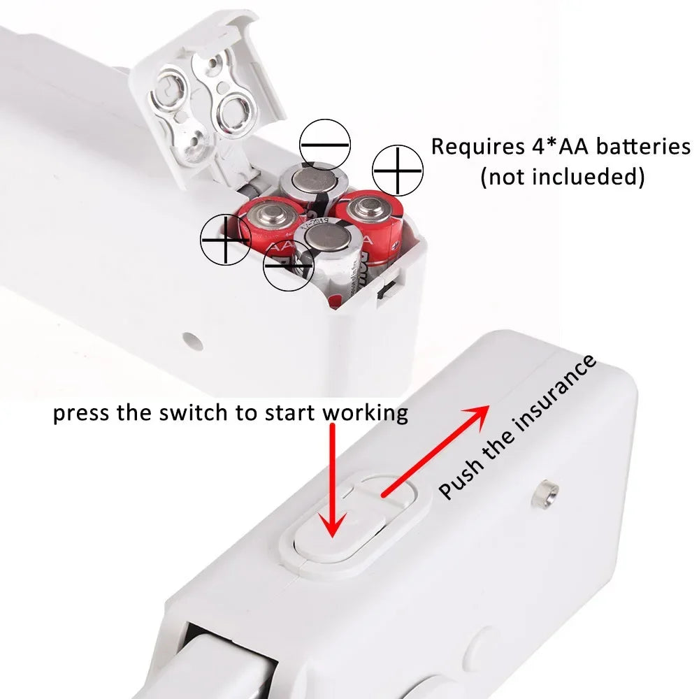 Mini hand sewing machine