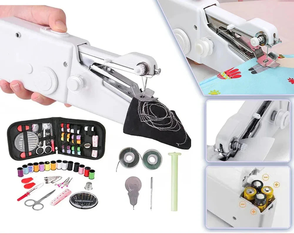 Mini hand sewing machine