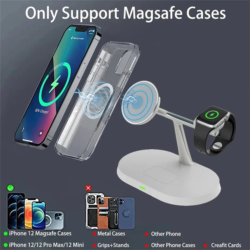 3 in 1 magnetic wireless charger