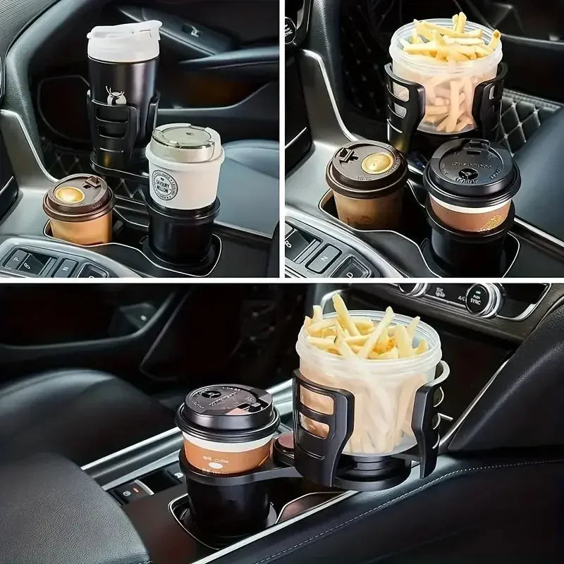 Multifunctional cup holder expander