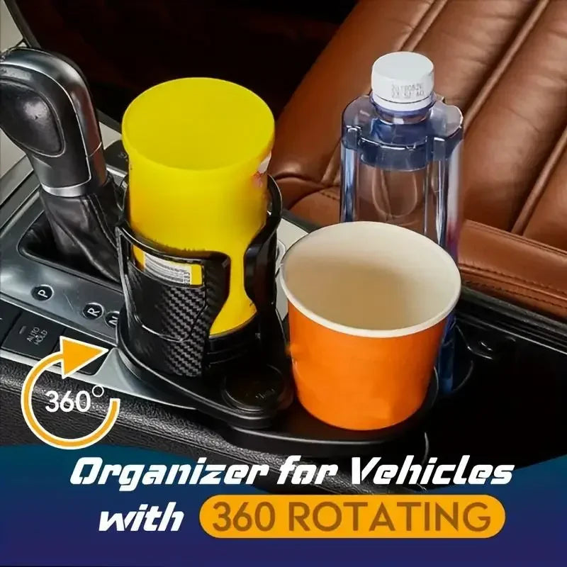 Multifunctional cup holder expander