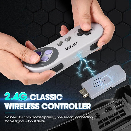 Nintendo video game console for wireless controller